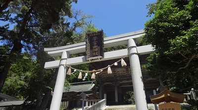 今日の金華山　黄金山神社