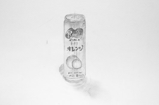 中高生クラス 缶ジュース素描