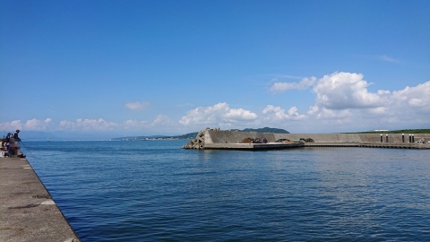 平塚新港で海釣りを楽しむ　カワハギ・オジサン・キビレが釣れた