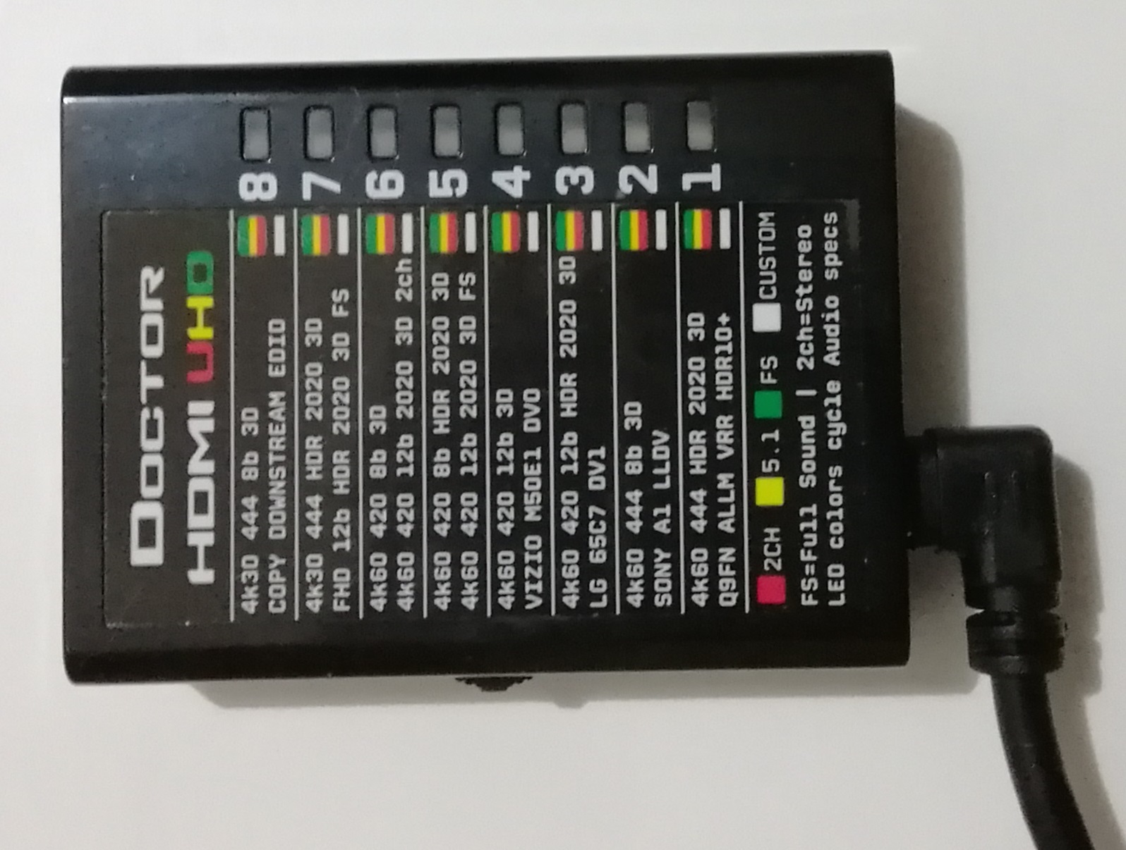 LINDY HDMI EDID エミュレータ、プリセット内蔵 (型番:32108) 売筋 la