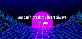 you cant break my heart