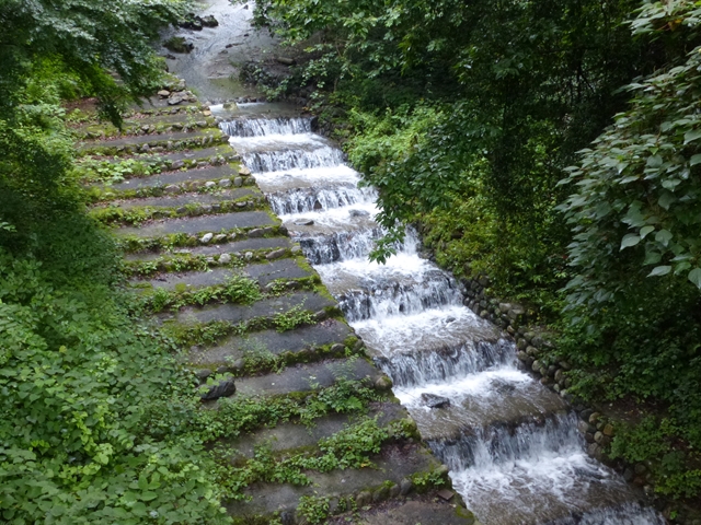 階段状の川