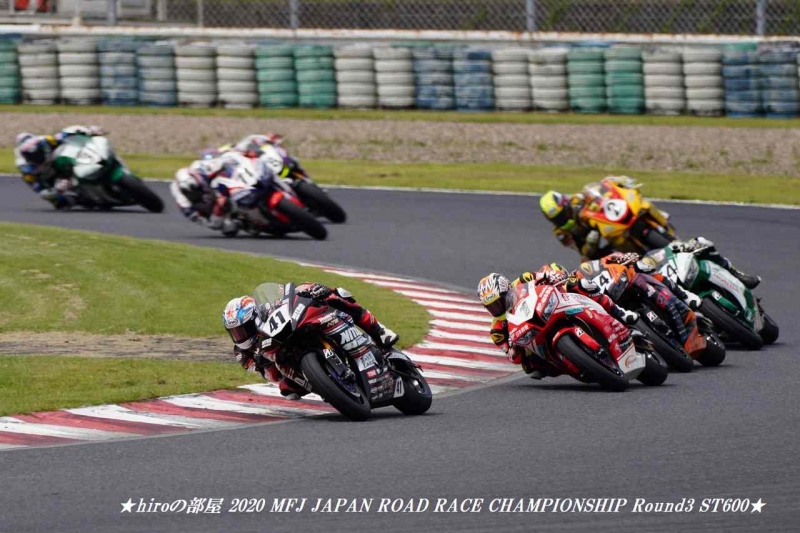 hiroの部屋 2020 MFJ JAPAN ROAD RACE CHAMPIONSHIP Round3 ST600