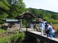 江戸時代に再建された門