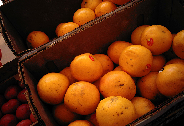 オレンジとグレープフルーツ