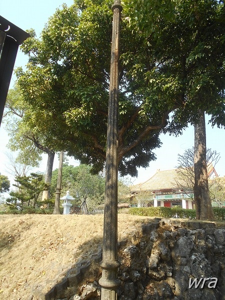 日治時期高雄神社的電柱
