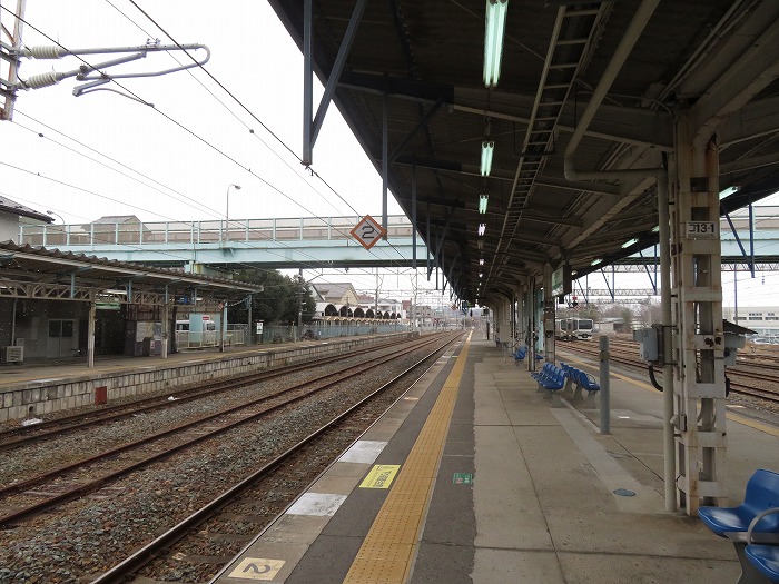 JR常磐線原ノ町駅ホーム
